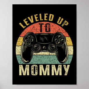 Poster Eu Subi de Nível Para Vovó Gamer de Videogames Ant