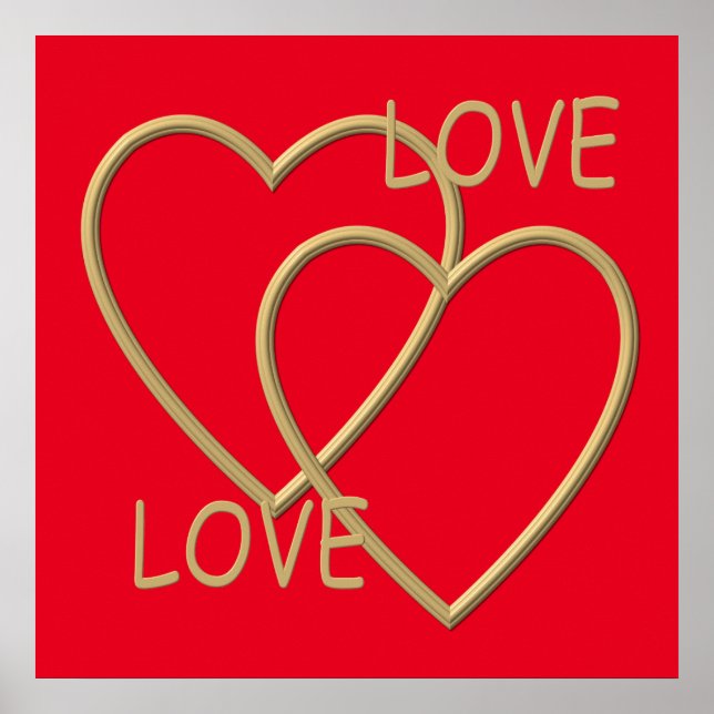 Pôster Eu te amo (Frente)