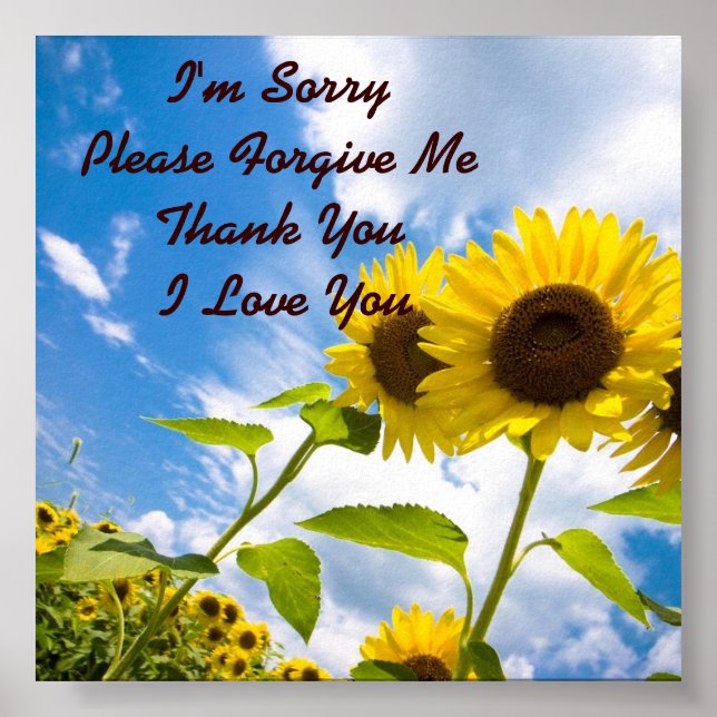 Pôster Eu Te Amo (Frente)