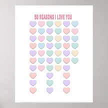 Eu te amo - 50º Presente de Aniversário - 50º Namo