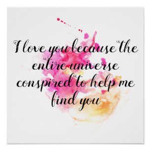 Pôster Eu te amo adopção de Encouragment, assistência