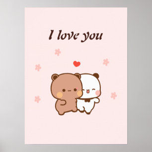 Poster Eu Te Amo, Bela casal