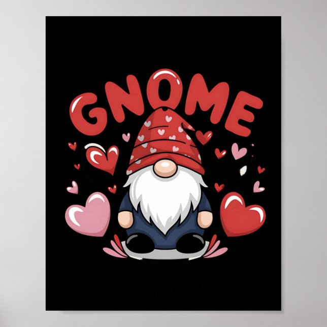 Poster Eu Te Amo Gnomo Que Sticker1 (Frente)