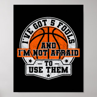 Poster Eu tenho 5 Fouls E não tenho medo de usá-las