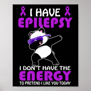 Poster Eu tenho Epilepsia Não Finja que gosto de você Epi