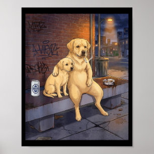 Poster Eu Tenho Esse Cachorro Em Mim Camisa Divertida de