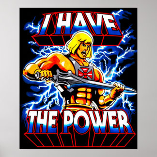 Poster Eu Tenho O Poder.