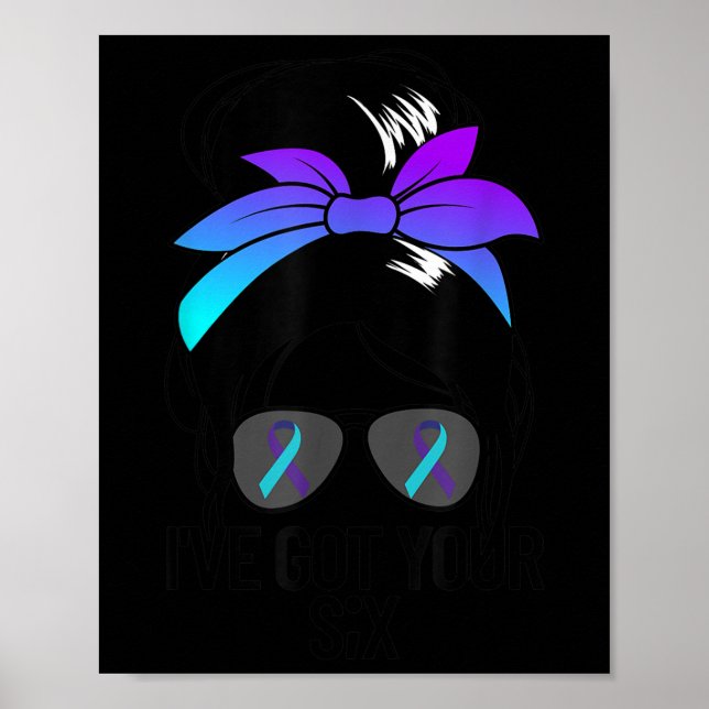 Poster Eu Tenho Suas Seis Mulheres, Awarenes Suicidas De  (Frente)