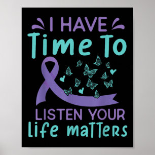 Poster Eu Tenho Tempo Para Ouvir A Vida Como Consciência