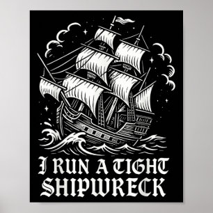 Poster Eu Tenho Um Barco Engraçado, Um Pirata Sarcástico