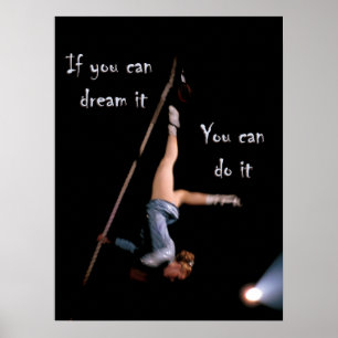 Poster Eu tenho um sonho.