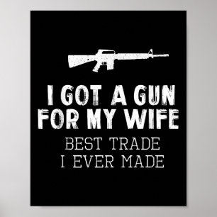 Poster Eu Tenho Uma Arma Para A Minha Esposa, O Melhor Co