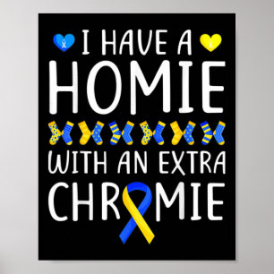 Poster Eu Tenho Uma Casa Com Uma Síndrome De Chromie Abai