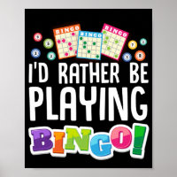 Eu Teria Preferencialmentes Jogando Bingo Engraçad