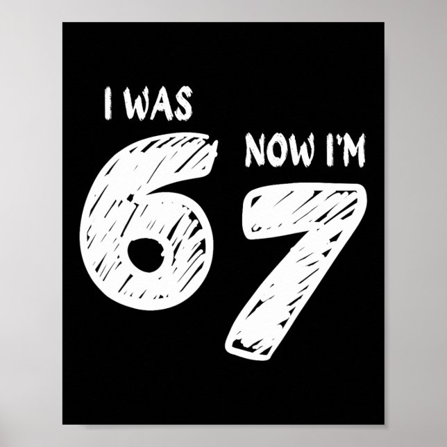 Poster Eu tinha 6 anos agora eu tenho 7 (Frente)