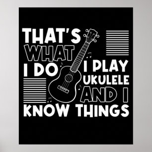 Poster Eu toco Ukulele e sei coisas para o player de músi