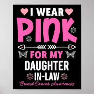 Poster Eu Uso Rosa Para o Câncer de Mama da Nora A