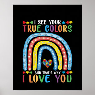 Poster eu vejo sua verdadeira cor e é por isso que eu te