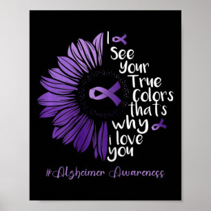Poster Eu Vejo Sua Verdadeira Cor Heimerheimer Sunflower