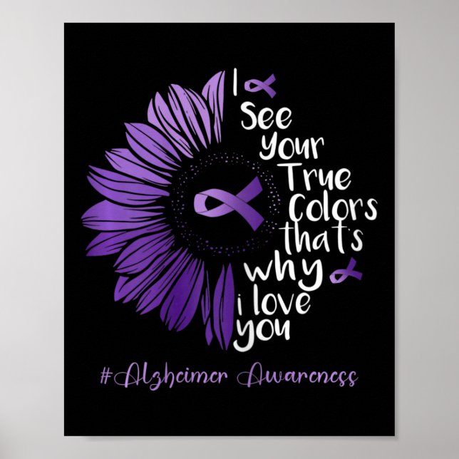 Poster Eu Vejo Sua Verdadeira Cor Heimerheimer Sunflower  (Frente)
