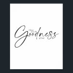 Poster Eu vi a bondade de Deus duas fontes<br><div class="desc">Eu vi a bondade de Deus duas fontes</div>