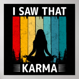 Poster Eu Vi Essa Karma