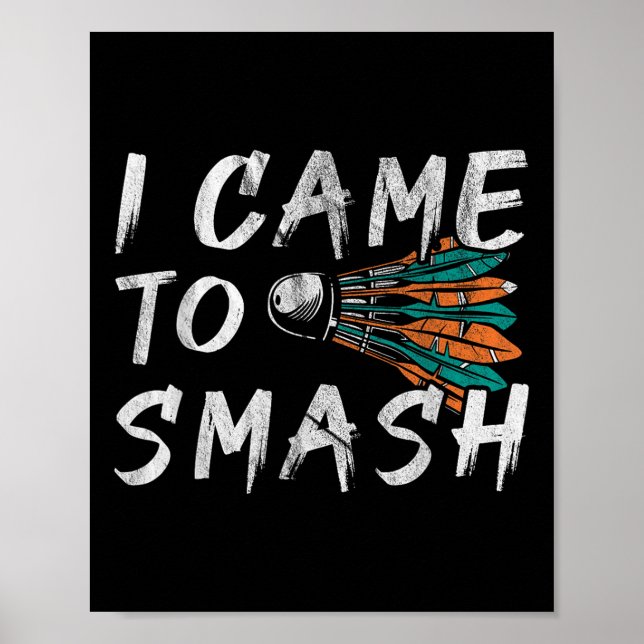 Poster Eu Vim Esmagar (Frente)