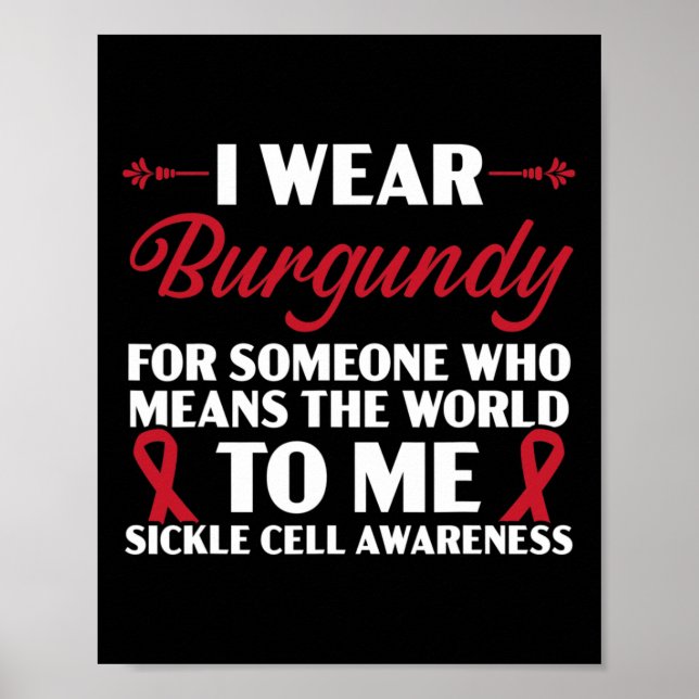 Poster Eu Visto Borgonha Para Alguém Que Quer Dizer Que O (Frente)