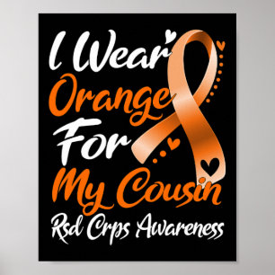 Poster Eu Visto Laranja Para A Consciência Do Meu Primo R