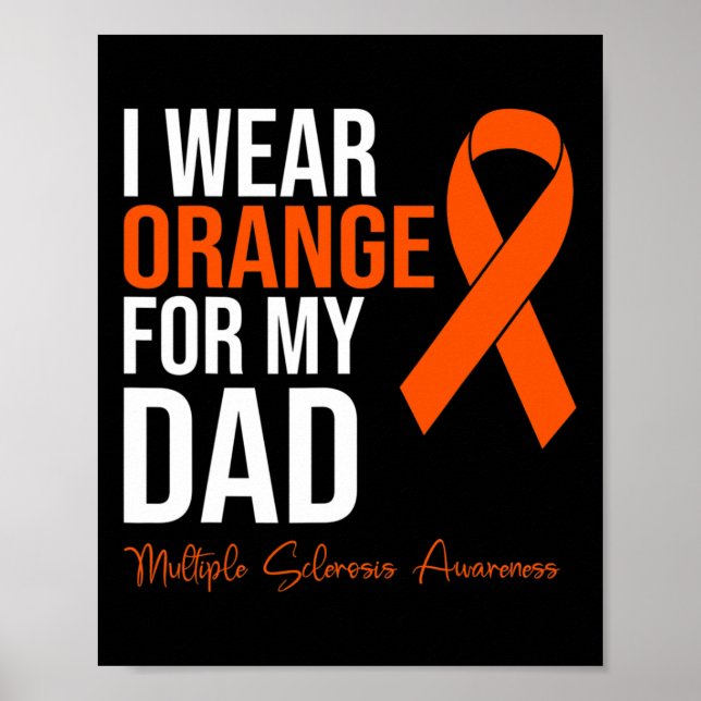 Poster Eu Visto Laranja Para O Meu Pai, Sra. Warrior Mult (Frente)