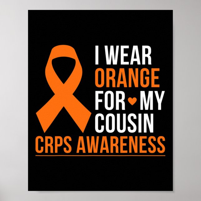 Poster Eu Visto Laranja Para O Meu Primo RSD. (Frente)