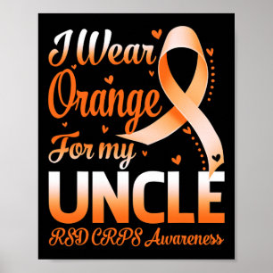 Poster Eu Visto Laranja Para O Meu Tio Rsd Crps Awarting