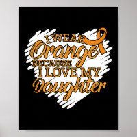 Eu Visto Laranja Porque Eu Amo Minha Filha De Leuc