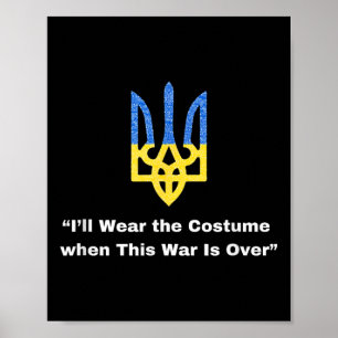 Poster Eu Visto O Figurino Quando Esta Guerra Estiver Sob