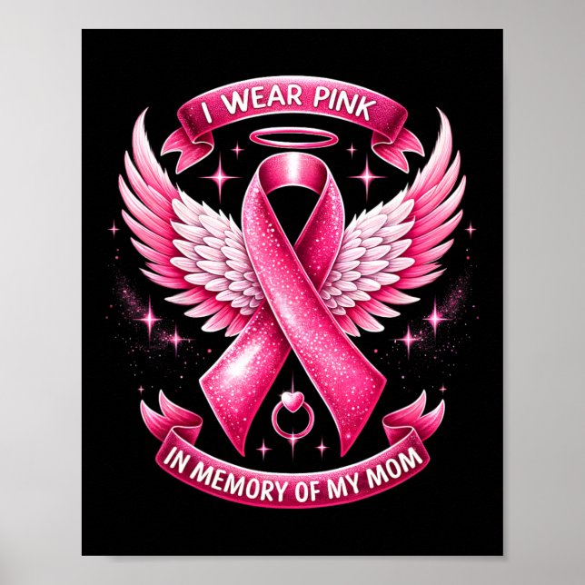 Poster Eu Visto Rosa Para A Memória Da Minha Mãe Fama De  (Frente)