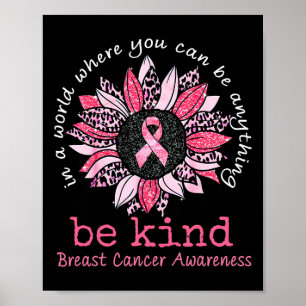 Poster Eu Visto Rosa Para Alguém Especial Cancer De Mama