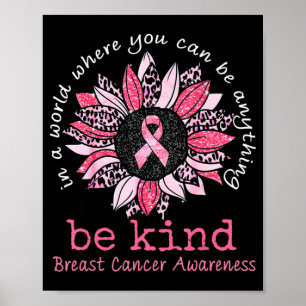 Poster Eu Visto Rosa Para Alguém Especial Cancer De Mama