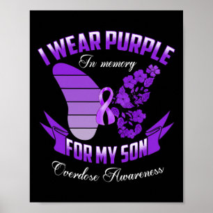 Poster Eu Visto Roxo Na Memória Para O Meu Filho Sobredos