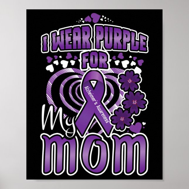 Poster Eu Visto Roxo Para A Mãe Heimerheimer Heimerheimer (Frente)
