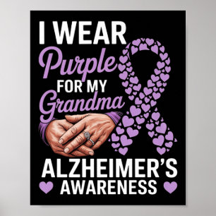 Poster Eu Visto Roxo Para A Minha Avó, Heimers De Demênci