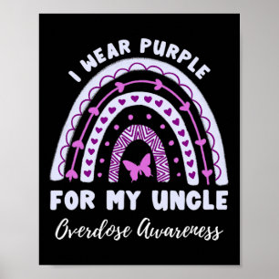 Poster Eu Visto Roxo Para Meu Tio Sobredosar A Chuva