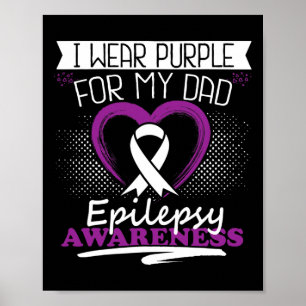 Poster Eu visto roxo para o meu Pai Guerreiro das Convuls