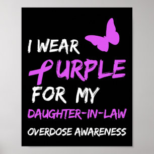 Poster Eu Visto Roxo Pela Minha Sobredosagem Da Cunhada E