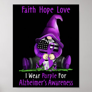 Poster Eu Visto Roxo Por Heimerheimer Awarness Gnomo Fai