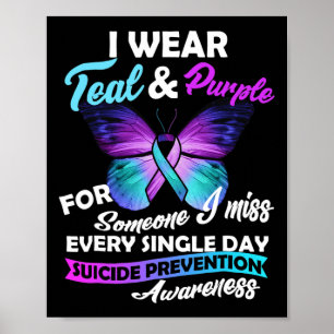 Poster Eu Visto Teto E Roxo Para Alguém Que Eu Sinto Falt