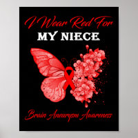 Eu Visto Vermelho Para A Minha Aneurisma Da Onça.