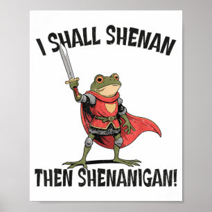 Poster Eu Vou Deixa-lo Entãozinho Brincalhão Sapo Questão