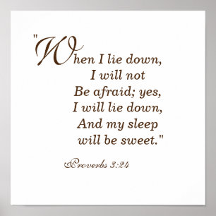 Poster Eu vou me deitar, e meu sono vai ser doce