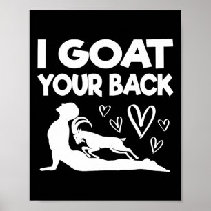 Poster Eu Vou Para a Sua CK Cabra Engraçada Exercício de