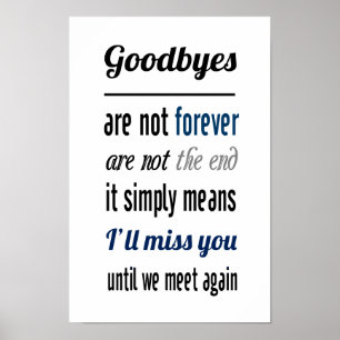 Pôster Eu vou perder você (tamanho padrão da imagem)